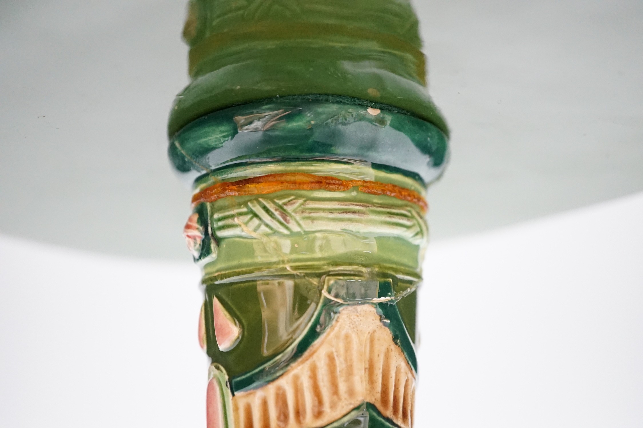 An Eichwald pottery centrepiece (a.f) 27cm